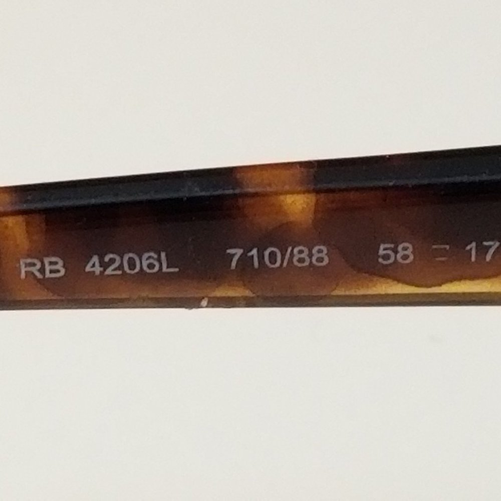 Authentic Ray Ban Tortoise Frames (Oculos 4206l) - image 3